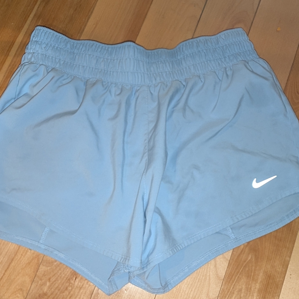 Nike Women's Light Blue Shorts